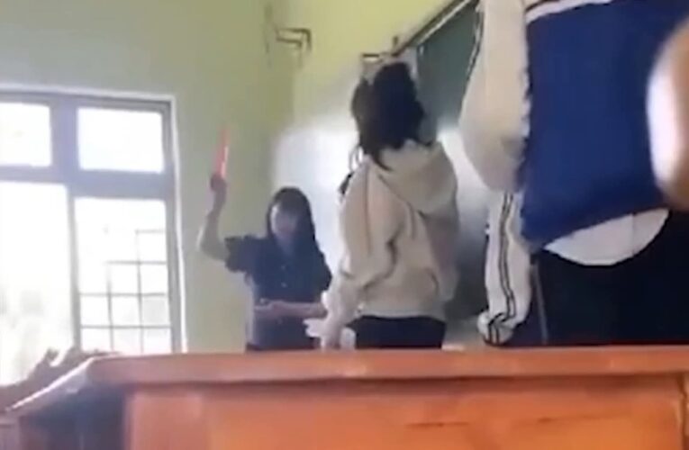 Cho thôi việc giáo viên dùng thước đánh học sinh Không thể nói “đánh nhẹ”
